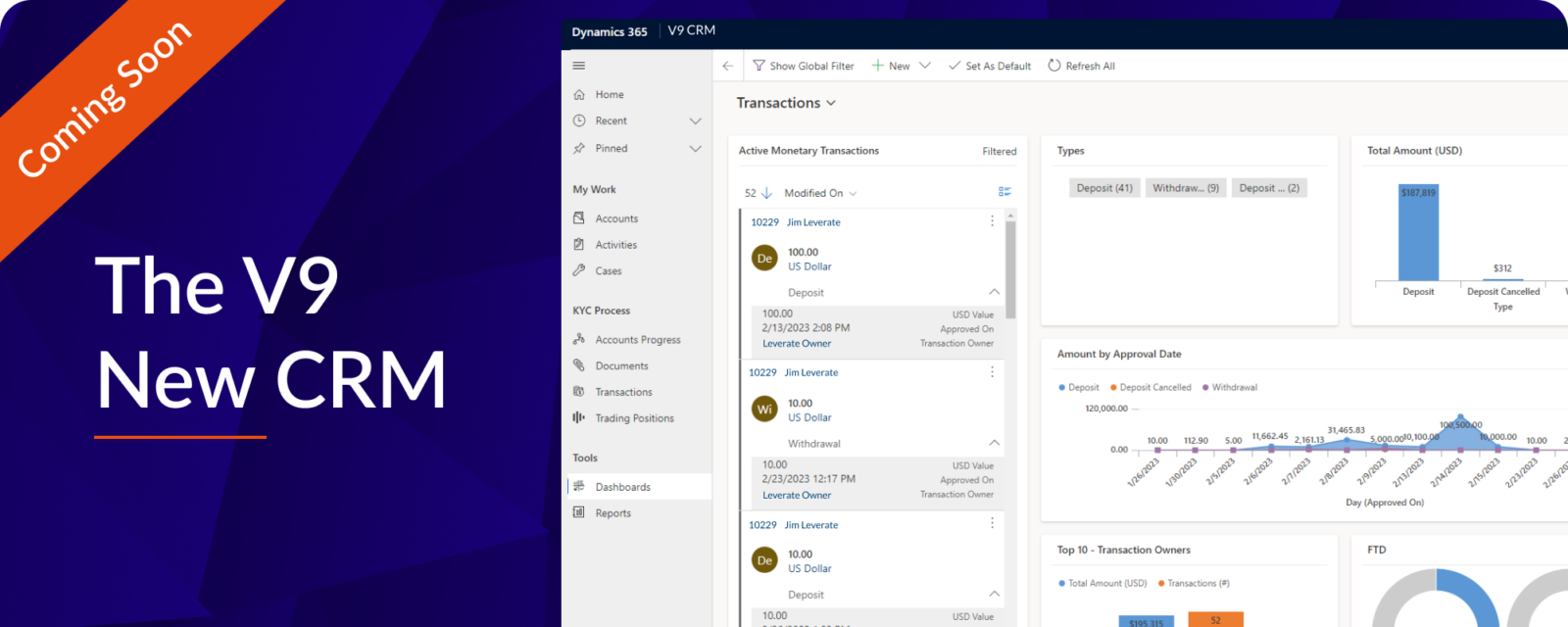 leverate-LXCRM-V9-CRM系统